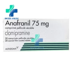 Anafranil 75mg - Thuốc điều trị trầm cảm, cơn hoảng sợ hiệu quả