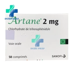 Artane 2mg - Thuốc điều trị parkinson của Sanofi