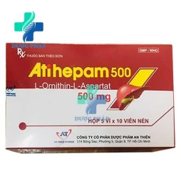 Atihepam 500mg (viên) - Thuốc điều trị các bệnh về gan hiệu quả