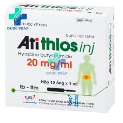 Atithios inj - Thuốc điều trị co thắt đường tiêu hóa hiệu quả của dp An Thiên