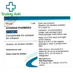 Atosiban Pharmidea 37,5mg/5ml - Thuốc làm chậm sinh non hiệu quả 