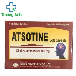 Atsotine 400mg - Thuốc điều trị bệnh đột quỵ, suy giảm trí nhớ