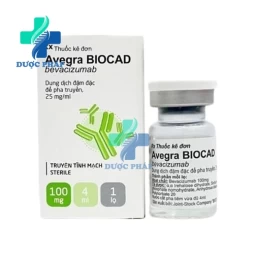 Avegra Biocad 100mg/4ml - Thuốc điều trị ung thư hiệu quả của Nga