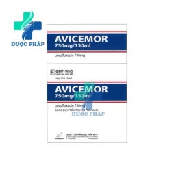 Avicemor 750mg/150ml - Thuốc điều trị bệnh nhiễm khuẩn ở người lớn