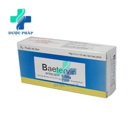 Baetervir - Thuốc điều trị viêm gan B mạn tính của Usarichpharm