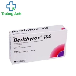 Berthyrox 100mcg - Thuốc điều trị suy giáp, bướu cổ, mất cân bằng hormon