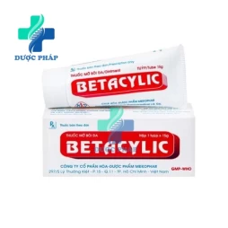 Betacylic Mekophar - Thuốc mỡ bôi ngoài da trị viêm nhiễm hiệu quả