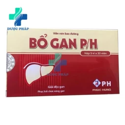 Bổ gan P/H - Thuốc bảo vệ, giải độc gan, điều trị viêm gan virus