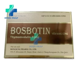 Bosbotin - Thuốc điều trị nhiễm trùng hiệu quả và an toàn