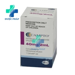 Campto 40mg/2ml - Thuốc điều trị ung thư hiệu quả của Úc