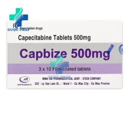Capbize 500mg - Thuốc điều trị ung thư đại trực tràng hiệu quả