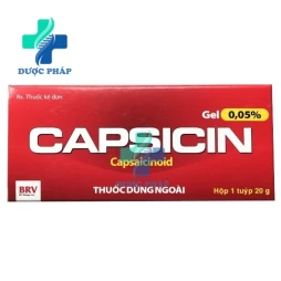 Capsicin gel 0,05% - Thuốc điều trị thoái hóa khớp hiệu quả