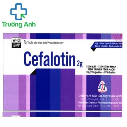 Cefalotin 2g Mekophar - Thuốc điều trị nhiễm khuẩn hiệu quả