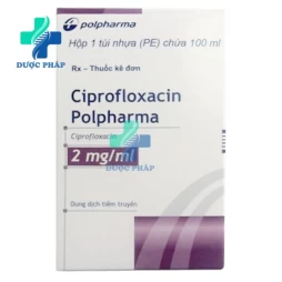 Ciprofloxacin Polpharma 100ml -  Thuốc điều trị nhiễm khuẩn hiệu quả