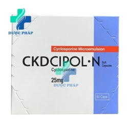 CKDCipol-N 25mg - Thuốc điều trị ghép tạng tốt nhất hiện nay