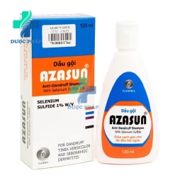 Dầu gội Azasun 1% - Giúp vệ sinh da đầu, giảm gàu cho da đầu hiệu quả.