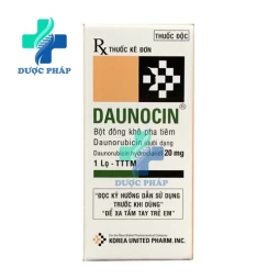 Daunocin 20mg Korea United Pharm - Điều trị bệnh bạch cầu cấp