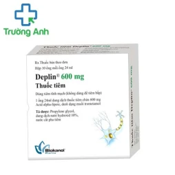 Deplin 600mg Solupharm (tiêm) - Thuốc điều trị rối loạn cảm giác