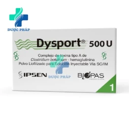 Dysport 500Units/Vial Ipsen - Điều trị vẹo cổ do co cứng cơ