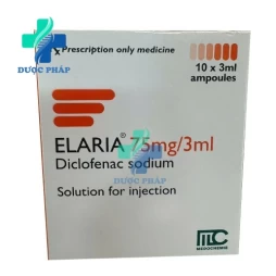 Elaria 75mg/3ml Medochemie - Thuốc điều trị các cơn đau cấp