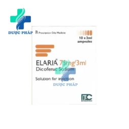 Elaria 75mg/3ml Medochemie - Thuốc điều trị các cơn đau cấp