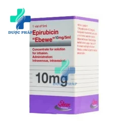 Epirubicin "Ebewe" 10mg/5ml - Điều trị ung thư buồng trứng tiến triển