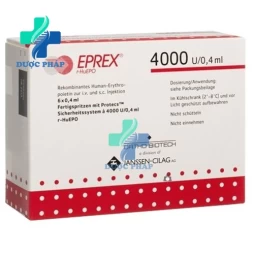 Eprex 4000IU/0,4ml Janssen-Cilag - Điều trị thiếu máu