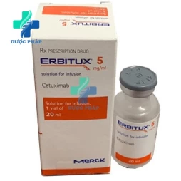 Erbitux 5mg/ml Merck - Điều trị bệnh nhân ung thư tế bào vảy ở đầu