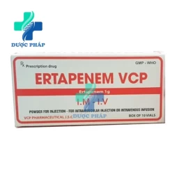 Ertapenem 1g VCP - Điều trị các trường hợp nhiễm khuẩn