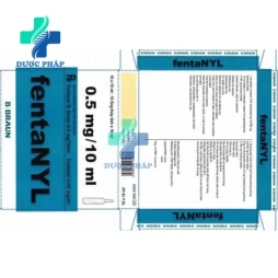 Fentanyl 0.5mg/10ml B.Braun - Giảm đau trong và sau mổ