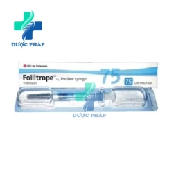 Follitrope Prefilled Syringe 75IU LG Chem - Điều trị vô sinh ở nữ