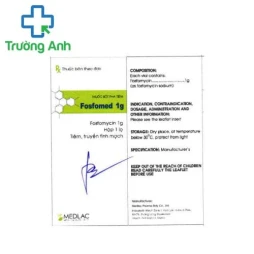 Fosfomed 1g Medlac - Thuốc điều trị nhiễm trùng của Việt Nam