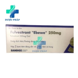 Fulvestrant "Ebewe" 250mg/5ml - Điều trị ung thư vú