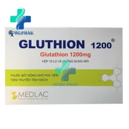 Gluthion 1200 Medlac - Hỗ trợ điều trị cho bệnh nhân xơ gan