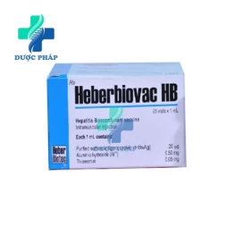 Heberbiovac HB 1ml CIGB - Phòng ngừa bệnh do viêm gan siêu vi B