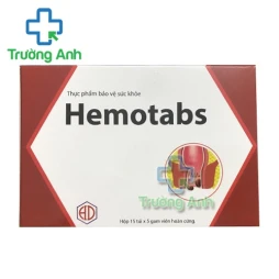 Hemotabs - Hỗ trợ nhuận tràng, giúp giảm nguy cơ táo bón