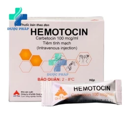 Hemotocin 100mcg/ml CPC1HN - Ngăn ngừa mất trương lực tử cung