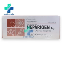 Heparigen Inj 500mg/5ml Dai Han Pharm - Điều trị tiền hôn mê gan