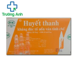 Huyết thanh kháng độc tố uốn ván (SAT) Ivac - Phòng ngừa uốn ván