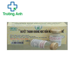 Huyết thanh kháng nọc rắn Hổ đất tinh chế (SAV) Ivac - Điều trị rắn hổ đất cắn