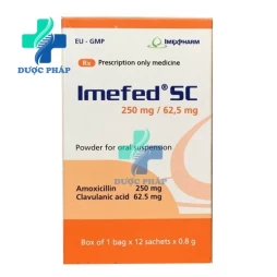 Imefed SC 250mg/62,5mg Imexpharm - Thuốc điều trị nhiễm khuẩn