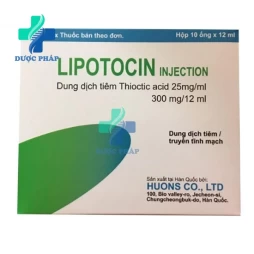 Lipotocin Injection 300mg/12ml Huons - Điều trị các rối loạn cảm giác