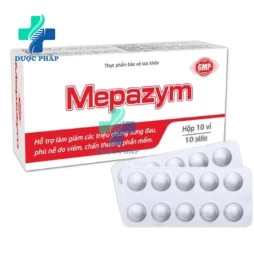 Mepazym - Hỗ trợ giảm viêm, giảm phù nề hiệu quả