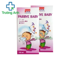 Parbye Baby - Hỗ trợ giảm sổ mũi, ngạt mũi do cảm lạnh