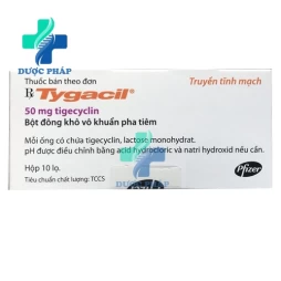 Tygacil 50mg Pfizer - Điều trị nhiễm khuẩn da và cấu trúc da