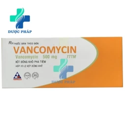 Vancomycin 500mg Vinphaco - Thuốc điều trị viêm nội tâm mạc