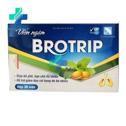 Viên Ngậm Brotrip TP Pharma - Hỗ trợ hạn chế ho nhiều