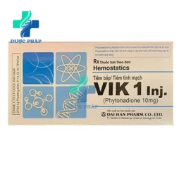 Vik 1 inj Dai Han Pharm - Điều trị xuất huyết và nguy cơ xuất huyết