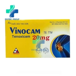 Vinocam 20mg Vinphaco - Thuốc giảm đau và chống viêm