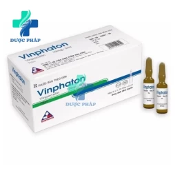 Vinphaton 10mg/2ml Vinphaco - Điều trị rối loạn tuần hoàn máu não